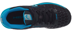 детские Кроссовки теннисные Head Revolt Pro 3.5 Junior - raven/capri