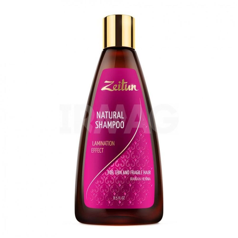 Шампунь для волос с иранской хной &quot;Эффект ламинирования&quot; ZEITUN 250 мл