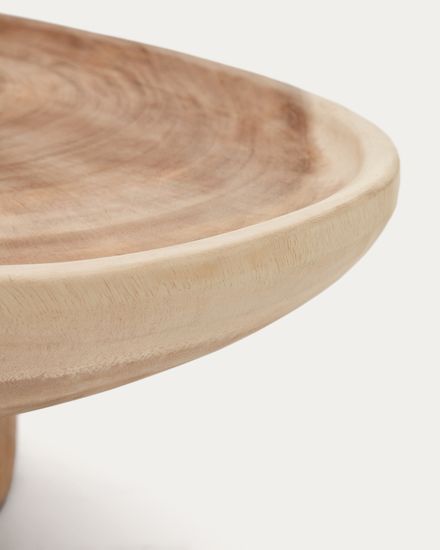 Mosi Журнальный столик с ножкой из массива мунгура Ø 90 x 50 см