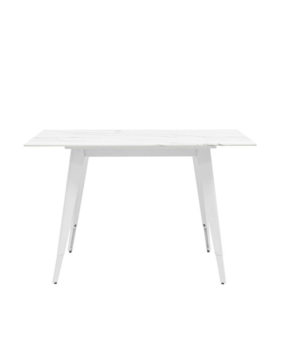 Стол обеденный Ричмонд 120*80 белый стеклянный Stool Group