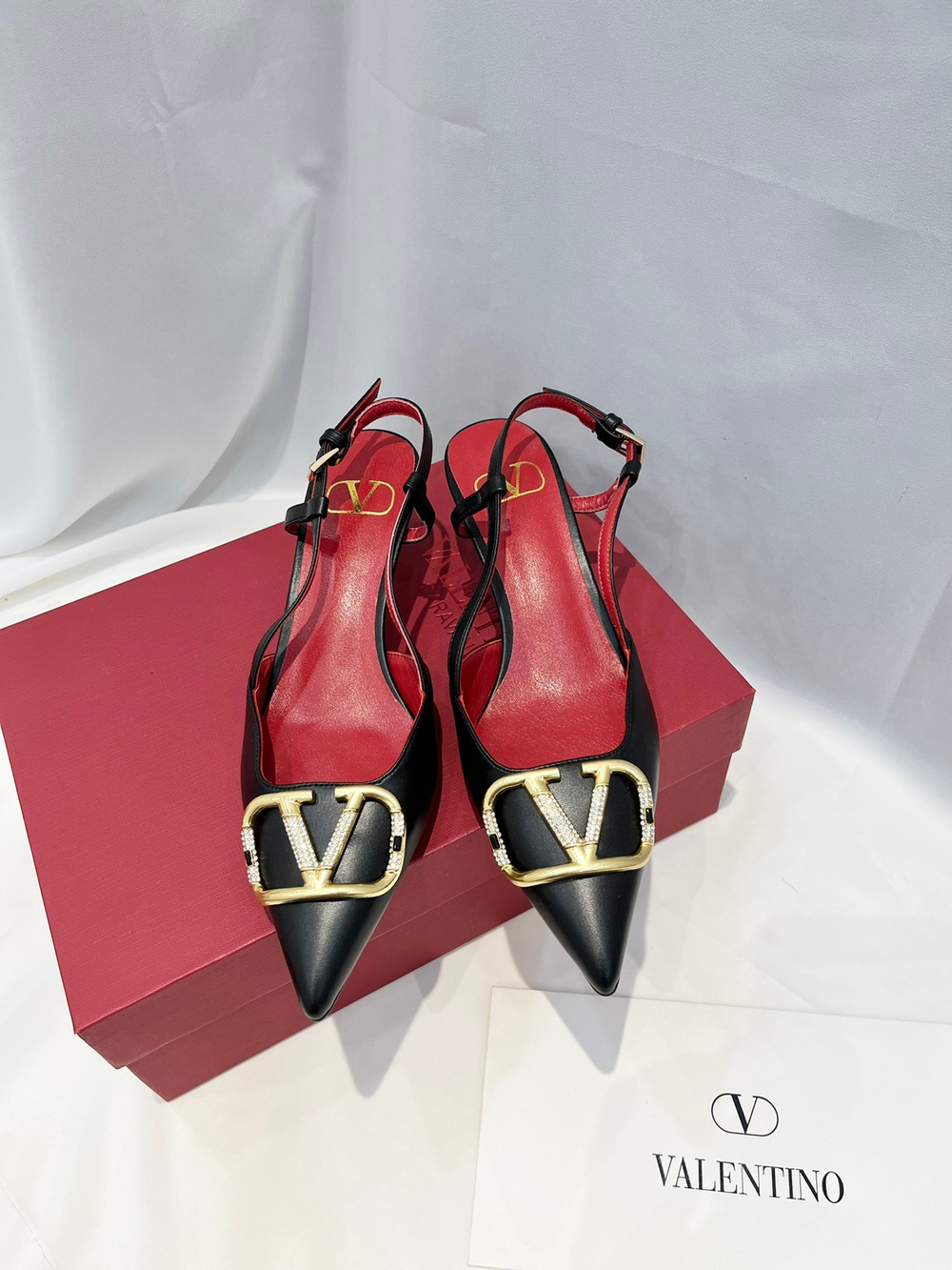 Valentino Vlogo Slingback Pump 4 cm