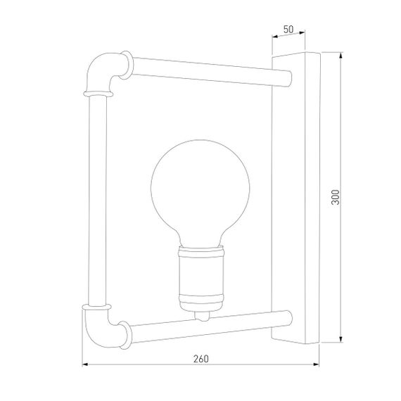 Бра TK Lighting 4148 Hydria