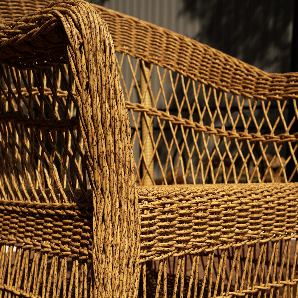 Кресло плетёное МАТИСС бамбук