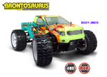 Радиоуправляемый монстр 94111PRO-88072 HSP Brontosaurus PRO 4WD RTR масштаб 1:10 2.4G , цвет пламя