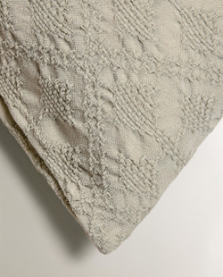 Zara Home наволочка декоративная из хлопка, зелёный, 40x60 см · 6327/008