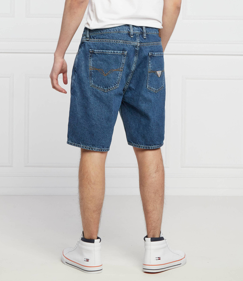 шорты rodeo GUESS - голубой(M2GD27 D4HQB)