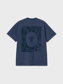 Футболка Carhartt WIP Vestige WM Blue Stone Washed