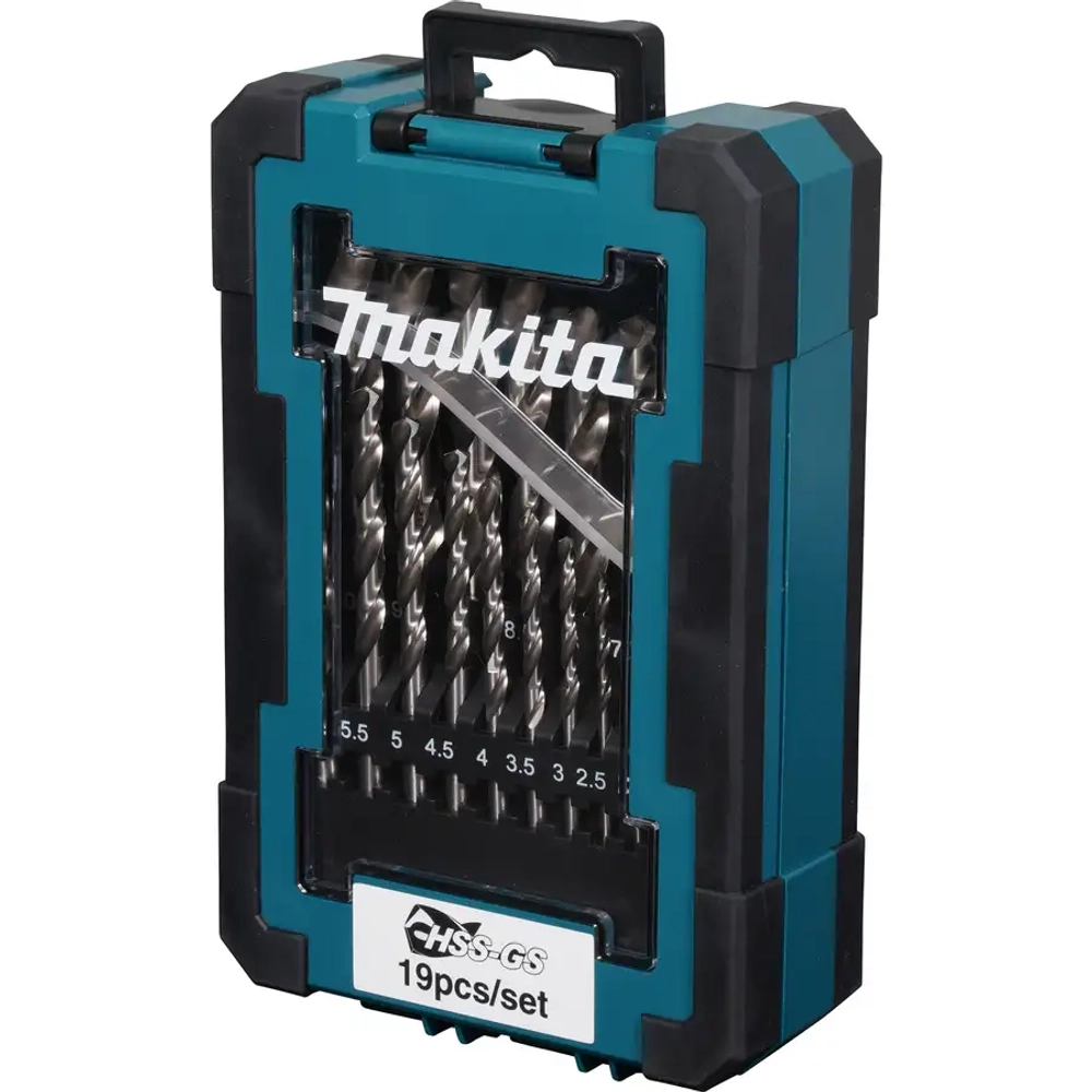 Набор свёрл по металлу HSS-GS 1—10 мм Makita D-78352