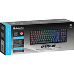 Механическая клавиатура Defender Avenger GK-412, черная