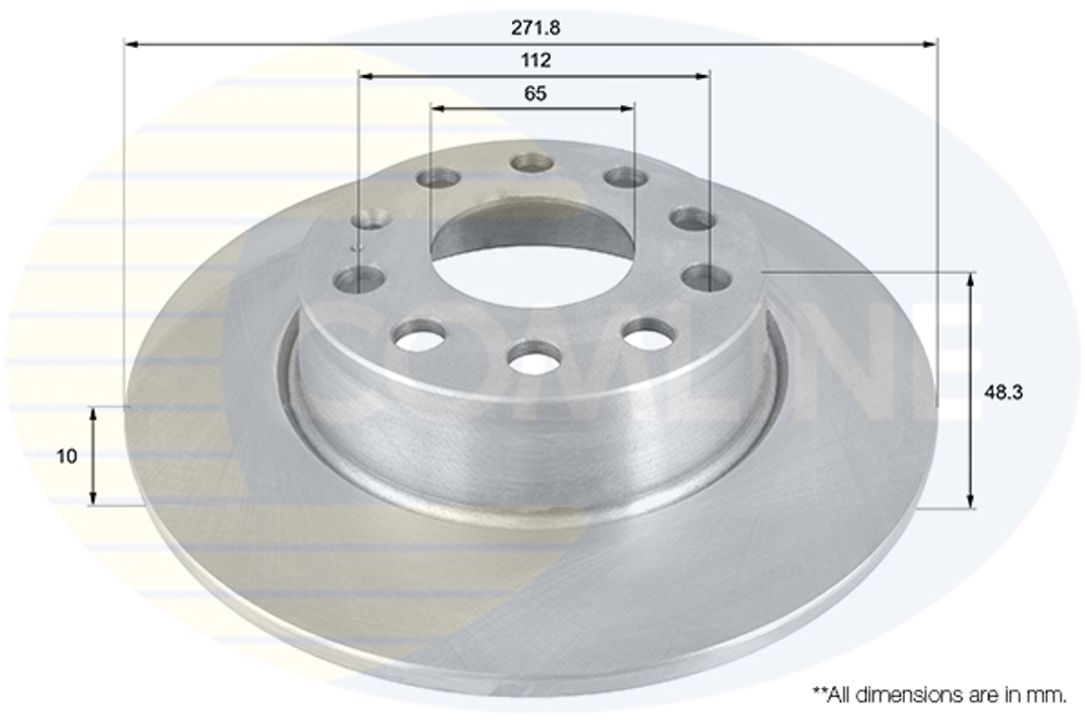 COMLINE - ADC1497-CML - Brake Disc