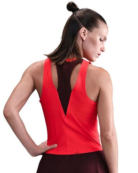 Топ теннисный Nike Court Dri-Fit Slam - light crimson/burgundy crush/light crimson