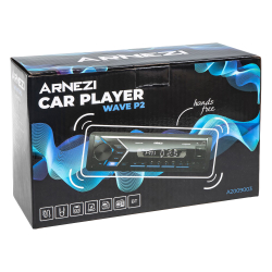 Автомагнитола ARNEZI Wave P2 4х25Вт (Bluetooth, FM, AUX, USB, TF, Remote) / A2009003