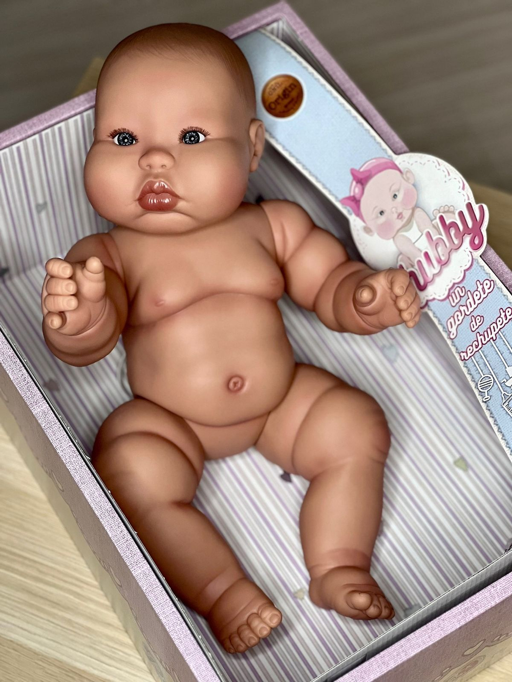 Кукла BERJUAN виниловая 50см Chubby Baby (20004)