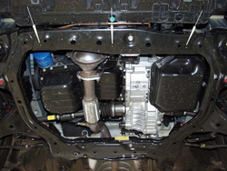 Защита картера и КПП Sheriff для Hyundai Accent III (MC) 2006-2010 арт.10.1015