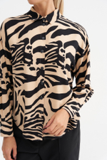 Блуза с принтом Тамбовчанка