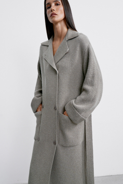 Кардиган-пальто SAHAR, мокко