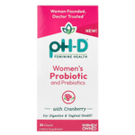 pH-D Feminine Health, пробиотик и пребиотики с клюквой для женщин, 30 капсул