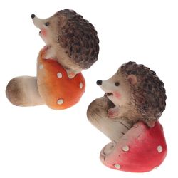 GAEM Фигурка декоративная "Ёжик", L9 W8 H11 см, 2в.