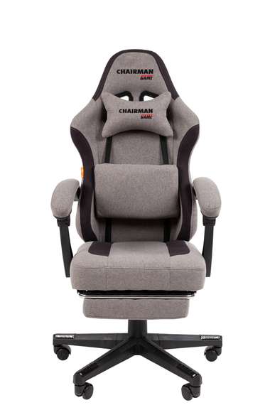 Офисное кресло Chairman CH27 серо-черный