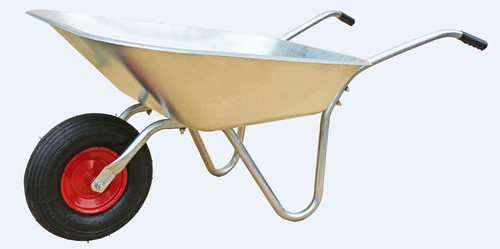 Тачка садовая 1-колес. 60 л/130кг/0,6мм/13"(3.50х6)2PR