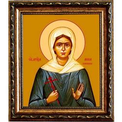 Анна Шашкина мученица. Икона на холсте.
