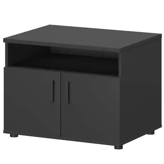 Тумба для оргтехники СМТ-2ДН   800x600x625 Смарт
