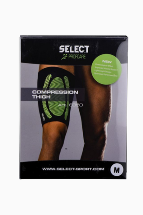 Компрессионная повязка на бедро Select - черный