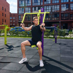 Smart-1019 Уличный тренажер Жим от груди ZAVODSPORTA