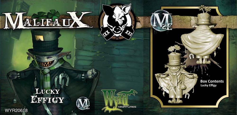 Сборная миниатюра Malifaux: Lucky Effigy