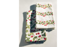 Zara Home кухонное полотенце из хлопка, цветочный мотив, 60 40 см (комплект 2 шт.) · 9276/026