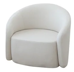 Кресло Ellipse E7.1 (молочный, рогожка)