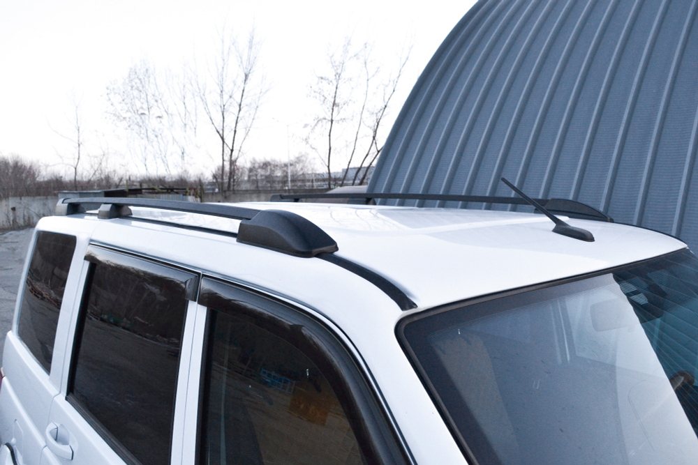 Рейлинги (черный муар) UAZ Patriot 2005г.-  UZP-14-553000.22
