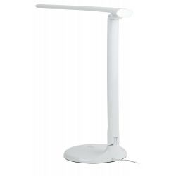 Настольный светильник ЭРА NLED-482-10W-W светодиодный с ночником белый