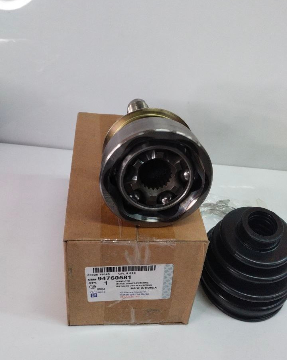 ШРУС наружный 94760581 GM Chevrolet Cobalt (25x22)
