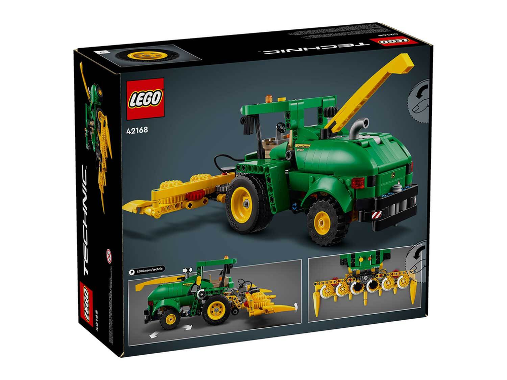 LEGO Technic 42168 Комбайн John Deere 9700 — реалистичная модель техники