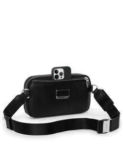 Кожаная сумка-слинг Messina/Black