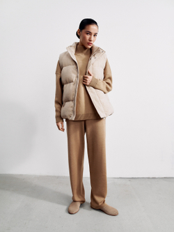 Брюки WEEKEND, бежевый