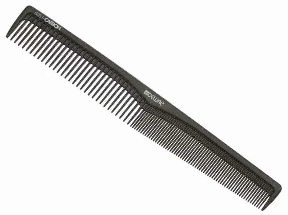 Парикмахерская расчёска Carbon Brawn Dewal CO-6051-CARBON