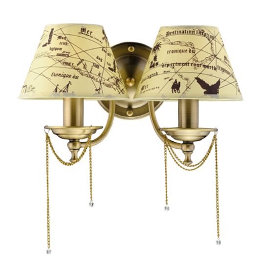 B1053/2B AB (1/10) Бра Veneto Luce