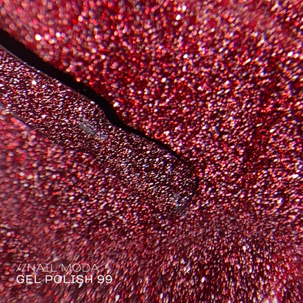 Nail Moda Гель-лак 99 светоотражающий, 10мл