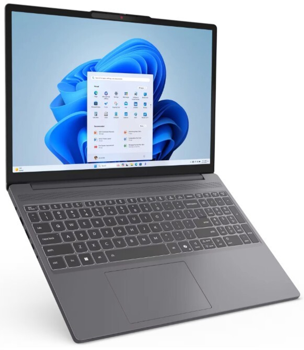 Ноутбук  Lenovo IdeaPad Slim 3 15IRH10 15.3 ", Core i5, 8 Гб RAM, 512 Гб SSD, Iris Xe Graphics, Серый