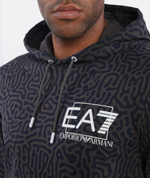 Худи EA7 - оливковый (3RPM03 PJ05Z)