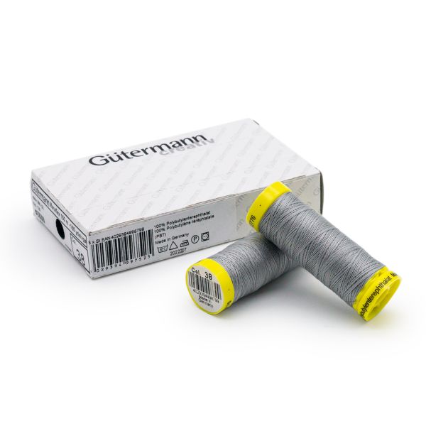 Нитки для трикотажа Gutermann Maraflex 120 (150 метров), 5 кат. | 038 св.серый