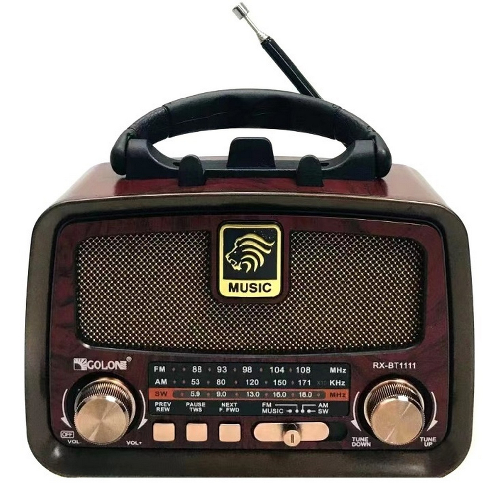 Радиоприемник в стиле ретро с MP3 плеером и Bluetooth RXBT1111BT