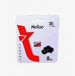 Карта памяти microSDHC UHS-I U1 NETAC P500 Eco 8 ГБ, 90 МБ/с, Class 10, 1 шт., без адаптера