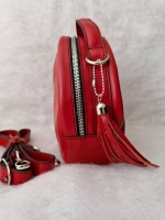 Сумка из натуральной кожи через плечо