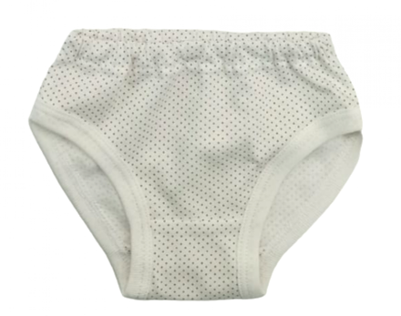Трусики для девочки (114/17) точка на молочном