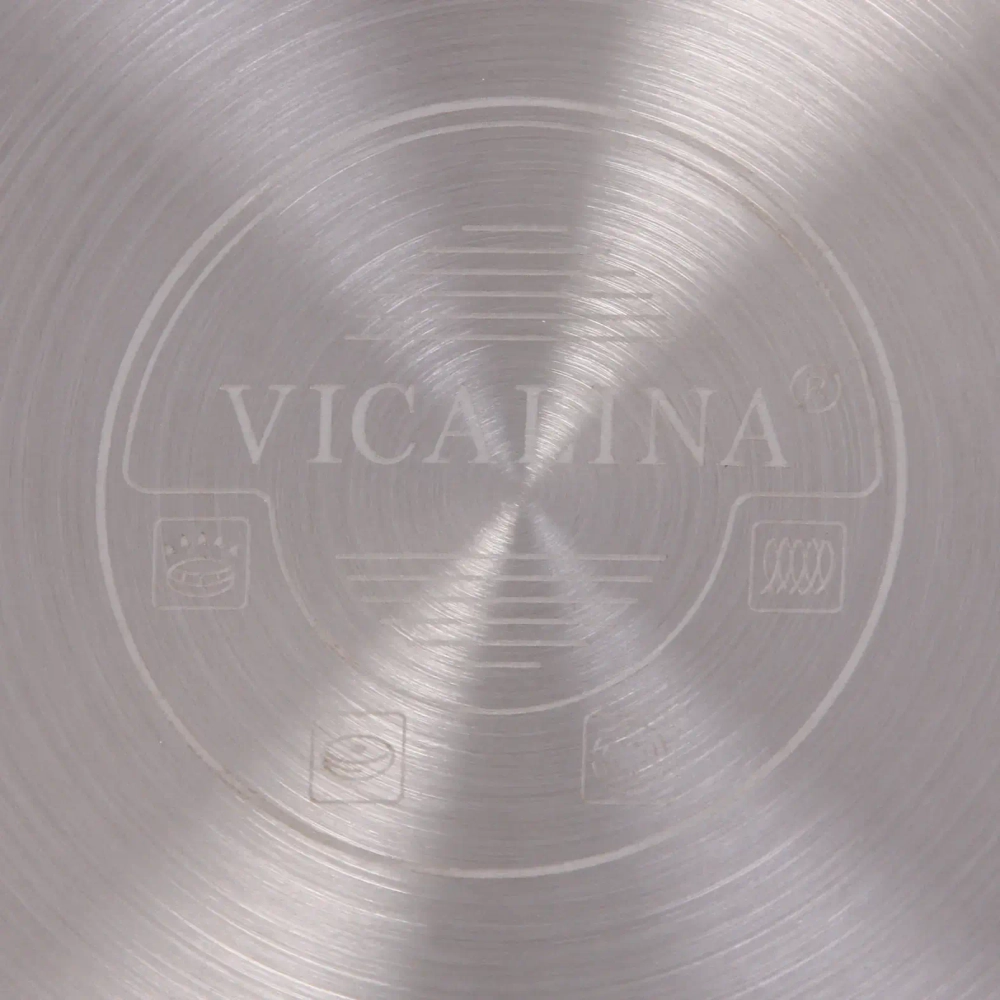 Чайник из нержавеющей стали 3л «Vicalina» VL-9255, матовый, ручка микс цветов