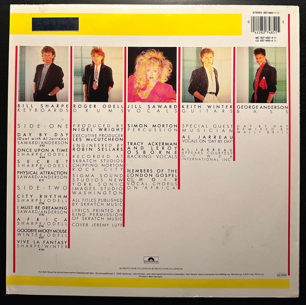 Shakatak - City Rhythm (Германия 1985г.)