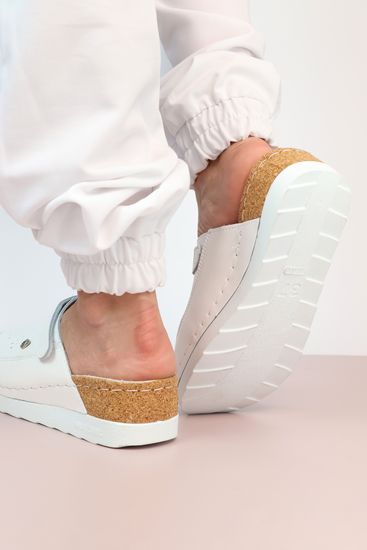 «Ella» | Женские сабо (белый)